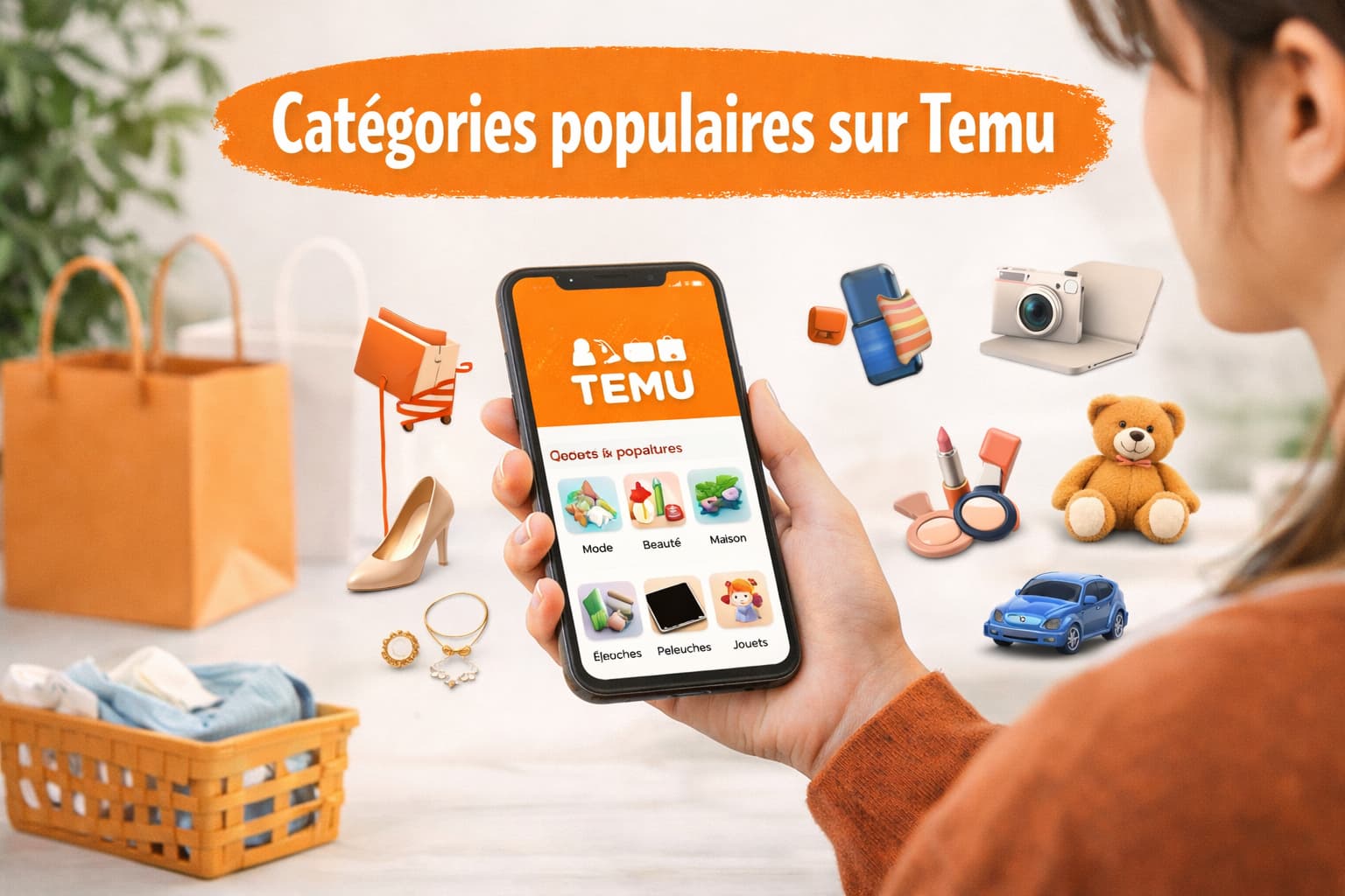 Catégories populaires sur Temu : que choisissent les utilisateurs