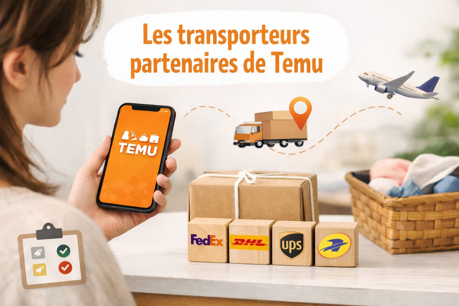 Les transporteurs partenaires de Temu et le fonctionnement des livraisons