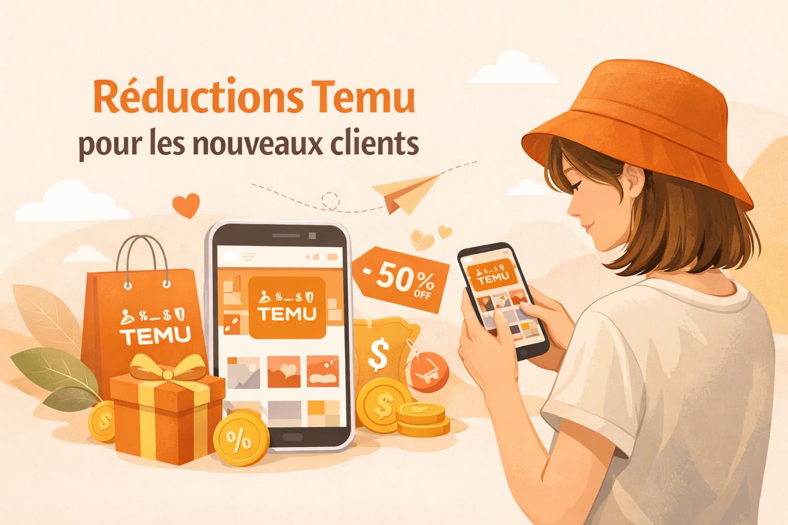 Réductions Temu pour les nouveaux clients: guide complet