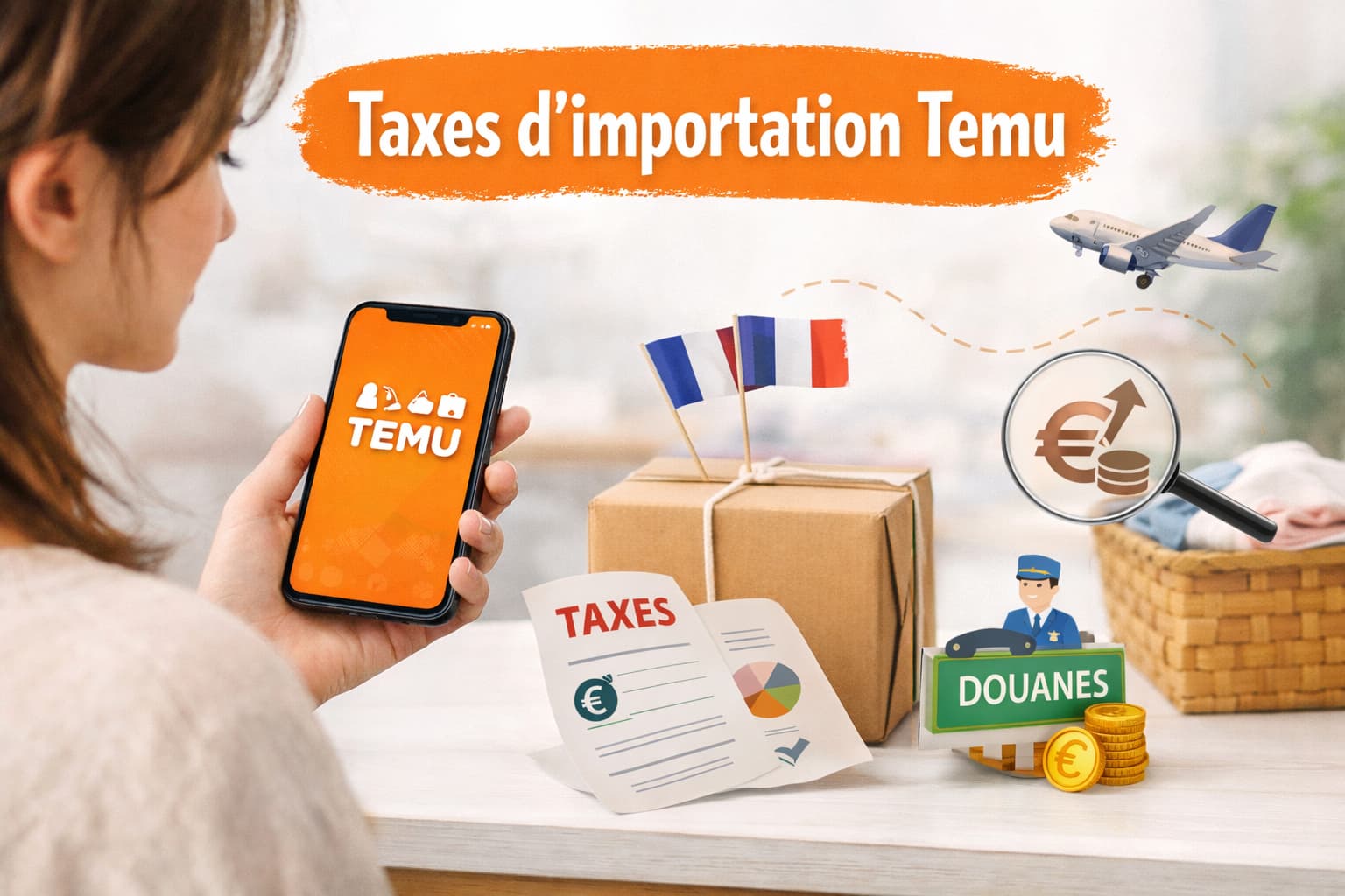 Taxes d’importation Temu: comprendre pour acheter malin