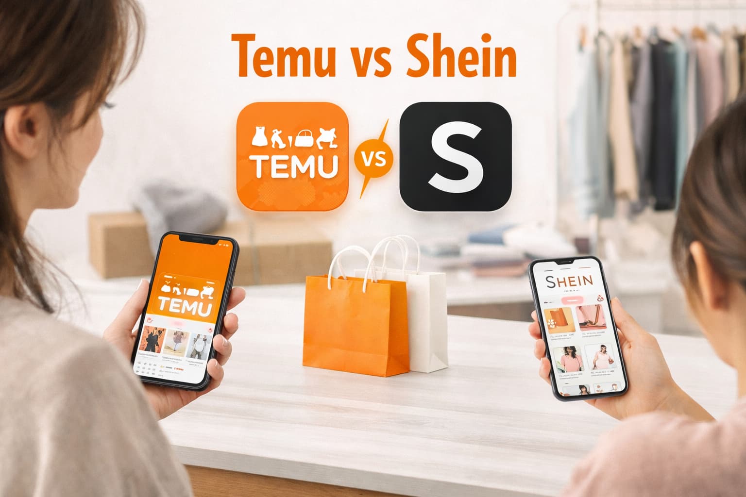 Temu vs Shein: quelle application choisir aujourd’hui