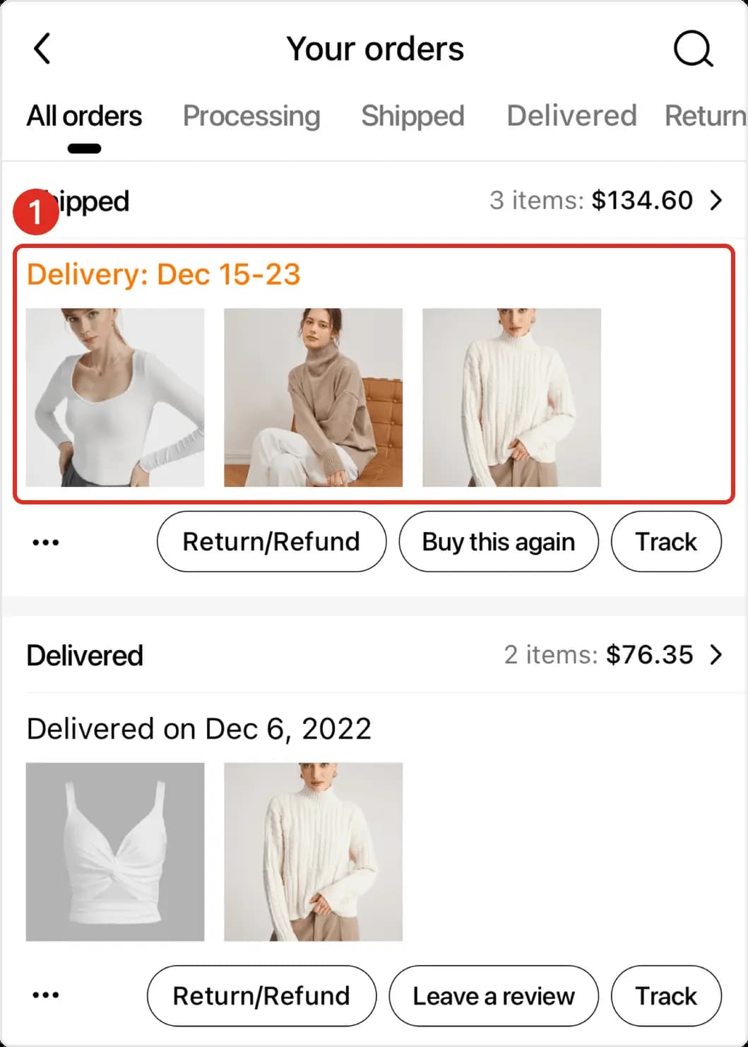 Problèmes courants lors de la consultation de l’historique des commandes Temu
