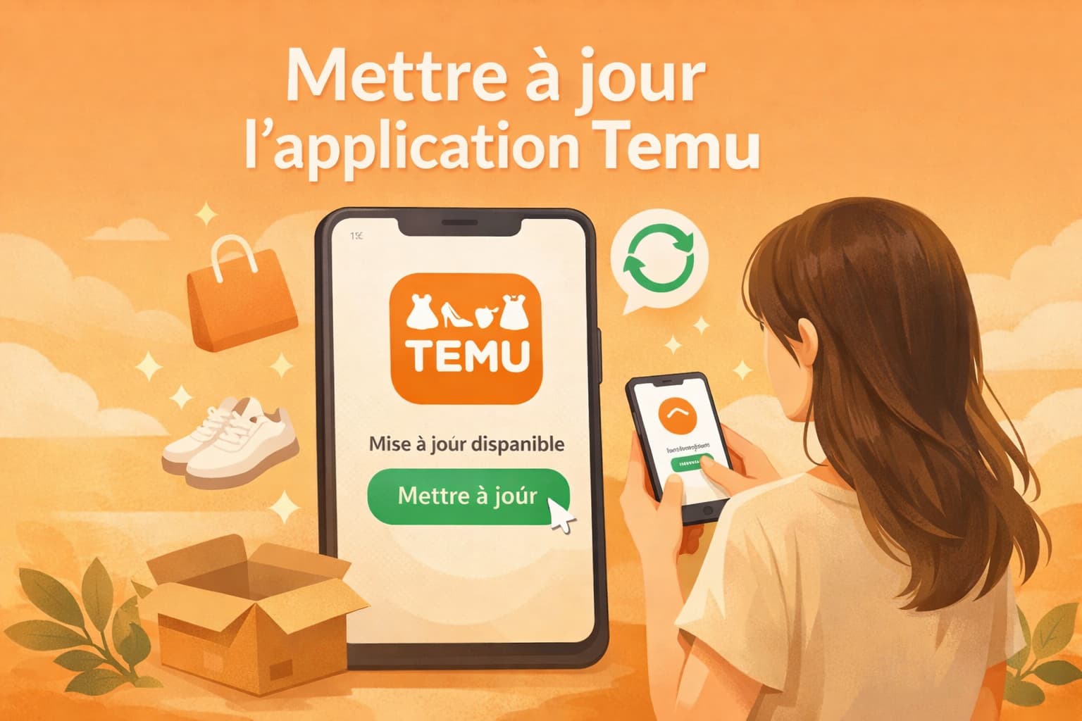 Mettre à jour l’application Temu facilement et efficacement