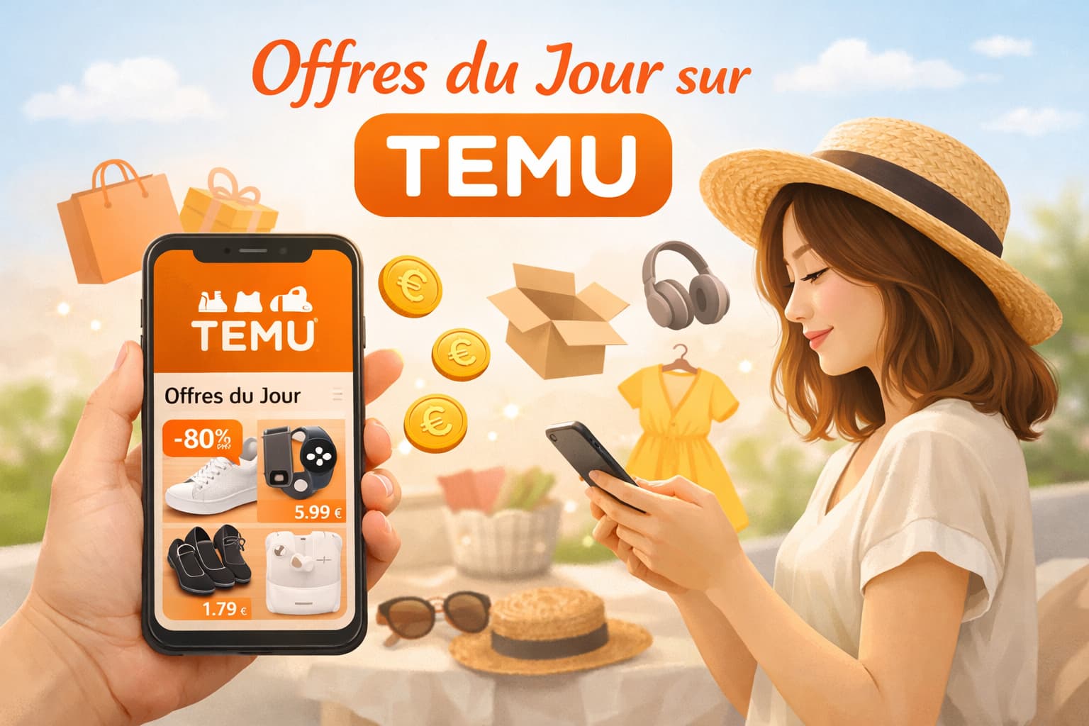 Offres du jour sur Temu: économisez chaque jour facilement