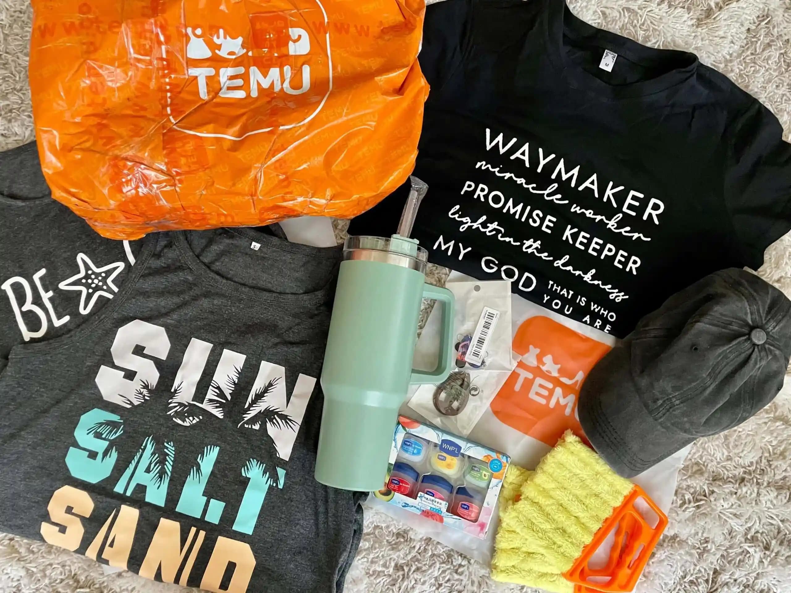 Qualité des matériaux et finitions des produits Temu