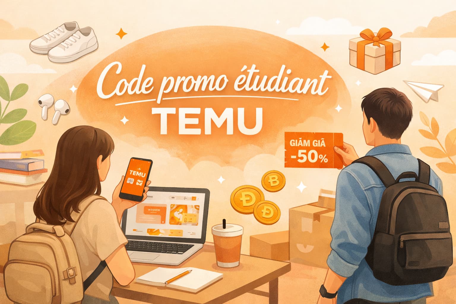 Code promo étudiant Temu pour économiser plus