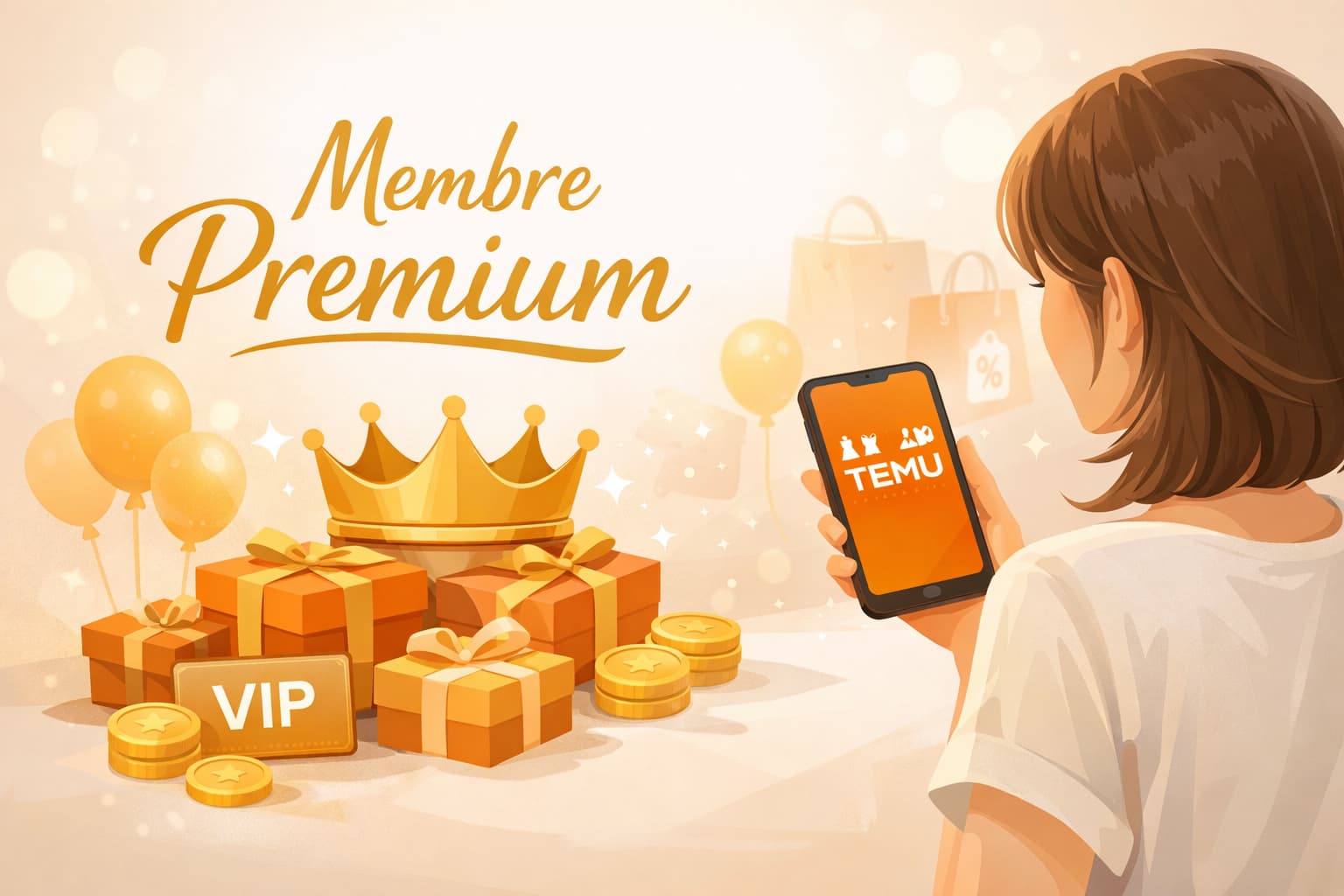 Membre premium Temu: profitez de plus d’avantages
