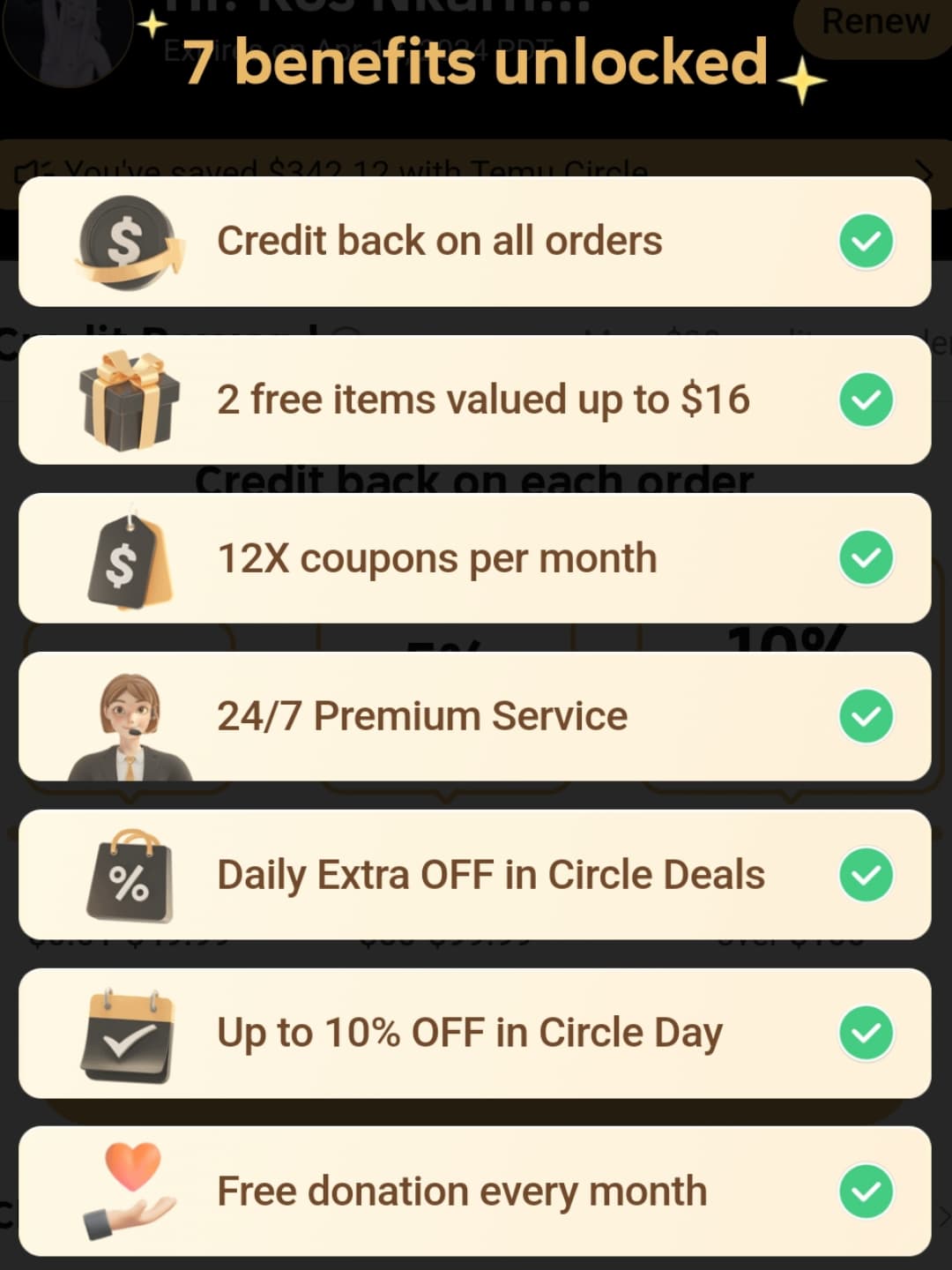 Comment devenir Membre premium Temu directement depuis l’application