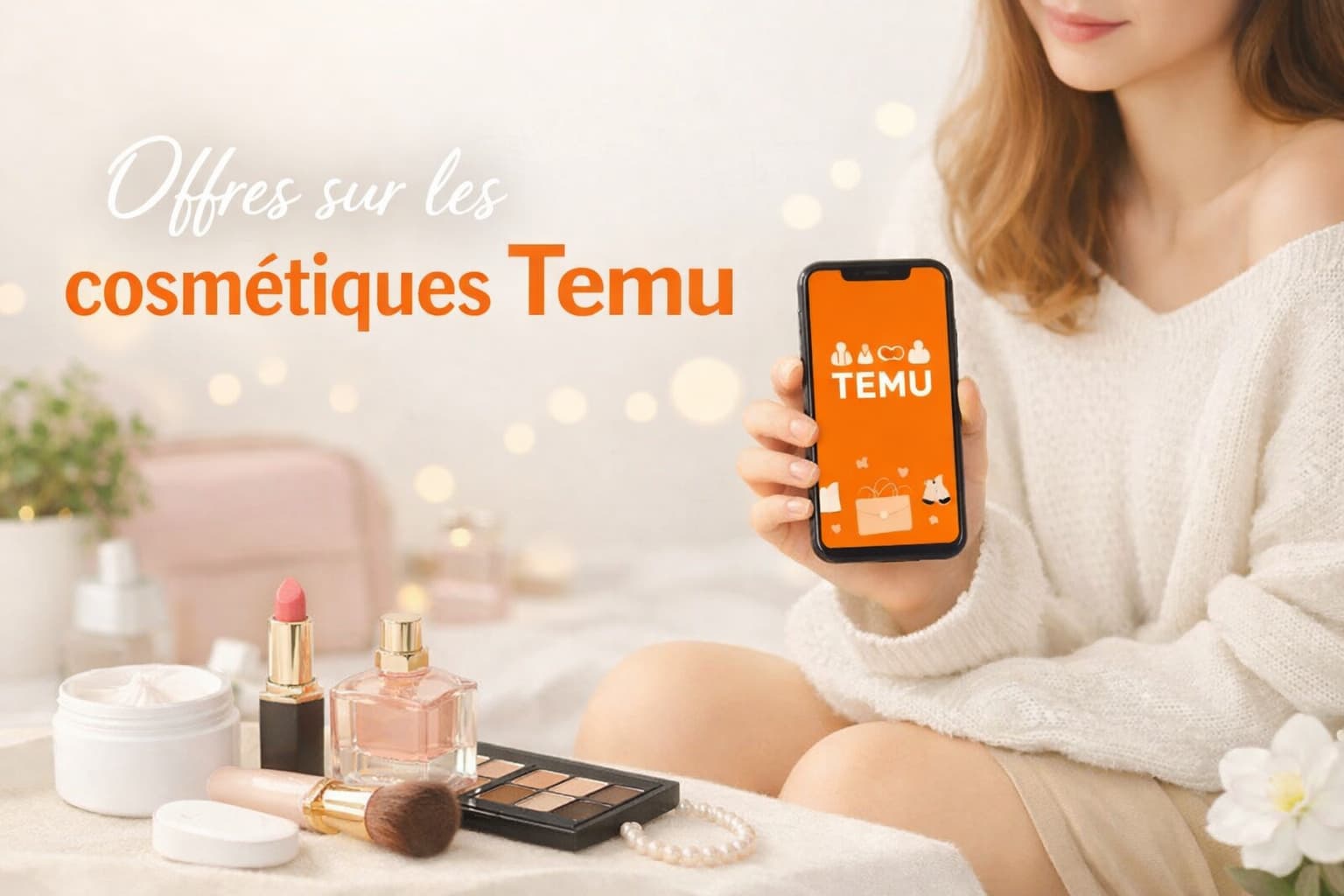 Offres sur les cosmétiques Temu à ne pas manquer