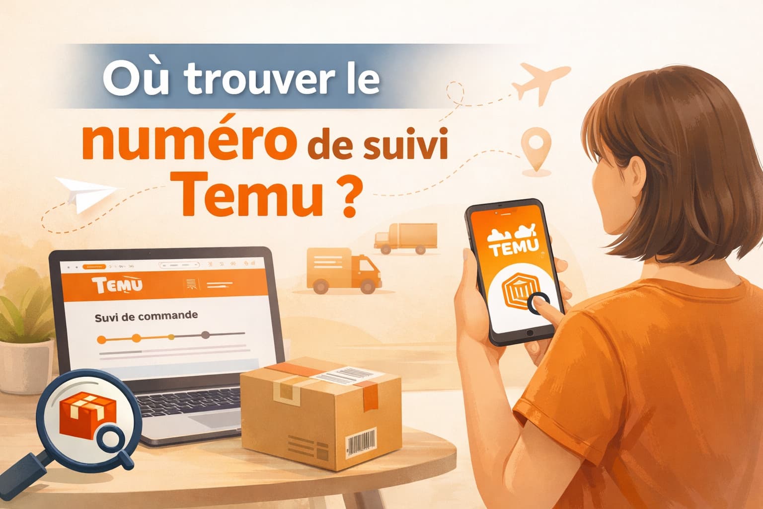 Où trouver le numéro de suivi Temu en quelques étapes